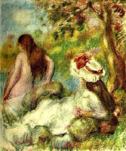Pierre-Auguste Renoir badet oil painting picture